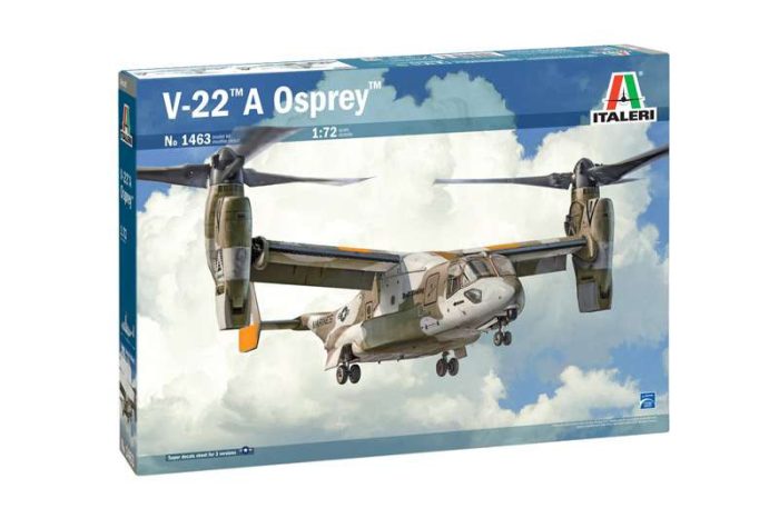 Italeri Italeri V-22 Osprey  1:72 makett repülő (1463s)