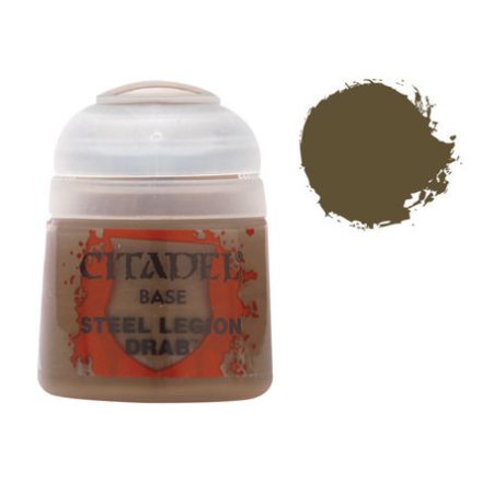 Citadel Colour BASE: Steel Legion Drab (12ML)
