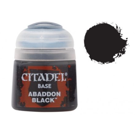 Citadel Colour BASE: Abaddon Black (12ML)