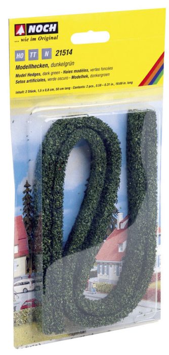 Noch Noch Sövény - sötétzöld 15x8x500 mm (21514)