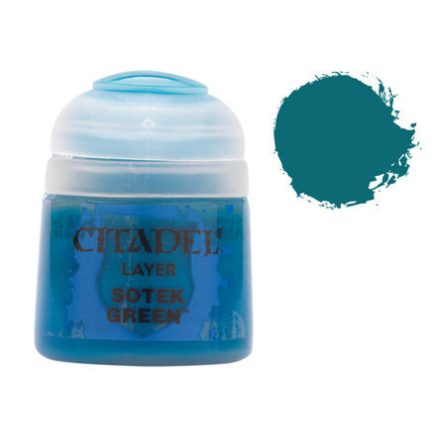 Citadel Colour LAYER: Sotek Green (12ML)