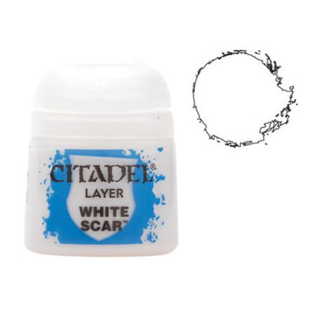 Citadel Colour LAYER: White Scar (12ML)