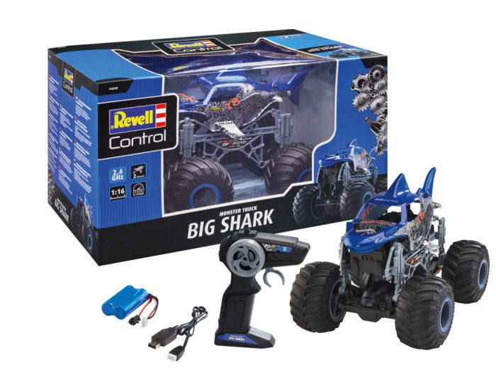 Revell Control Revell Control Monster Truck Big Shark (24558 R) Távirányítós jármű