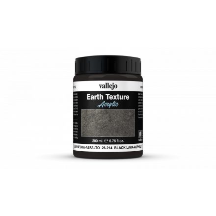 Vallejo 26214 Diorama Effects - Black Lava-Asphalt