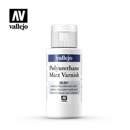 Vallejo 26651 Polyurethane Varnish - Matt Varnish 60 ml.