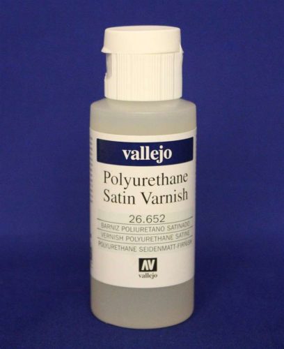 Vallejo Polyurethane Satin Varnish 60ml poliuretán szatén lakk 26652