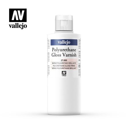 Vallejo 27650 Polyurethane Varnish - Gloss Varnish 200 ml.