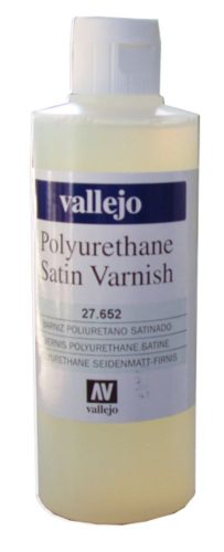 Vallejo Polyurethane Satin Varnish 200ml poliuretán szatén lakk 27652