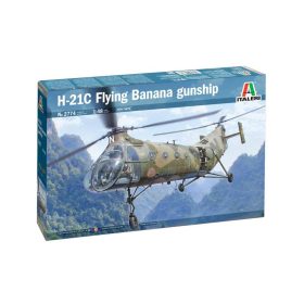   Italeri Italeri H-21C Flying Banana Gunship  1:48 makett helikopter (2774s)