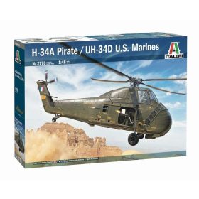   Italeri Italeri H-34A Pirate / UH-34D U.S.M.C  1:48 makett helikopter (2776s)