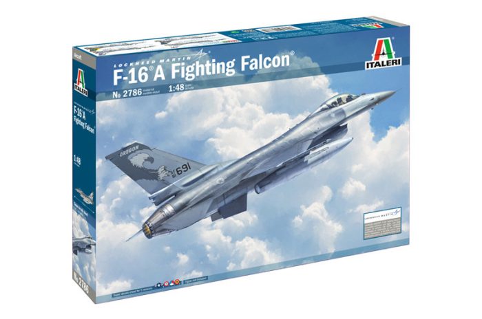 Italeri Italeri F-16A Fighting Falcon  1:48 makett repülő (2786s)