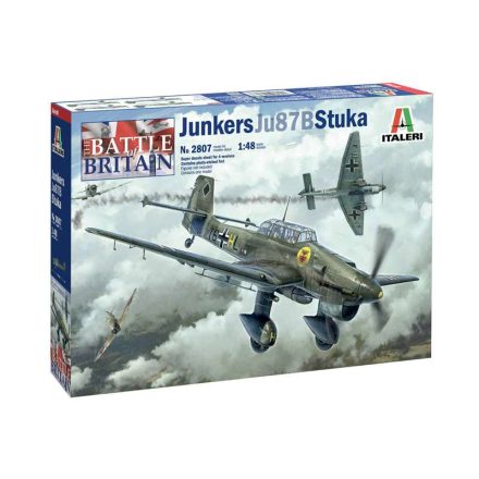 Italeri Junkers Ju 87 B Stuka  1:48 makett repülő (2807s)