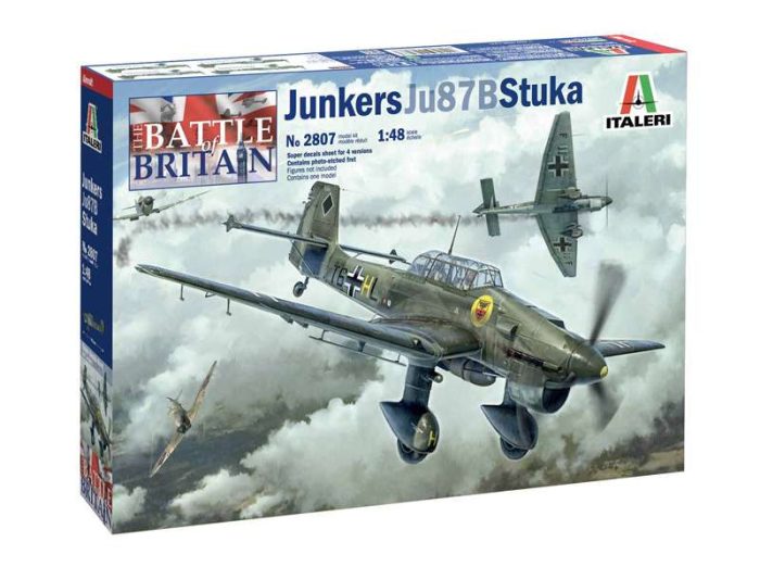 Italeri Italeri Junkers Ju 87 B Stuka  1:48 makett repülő (2807s)