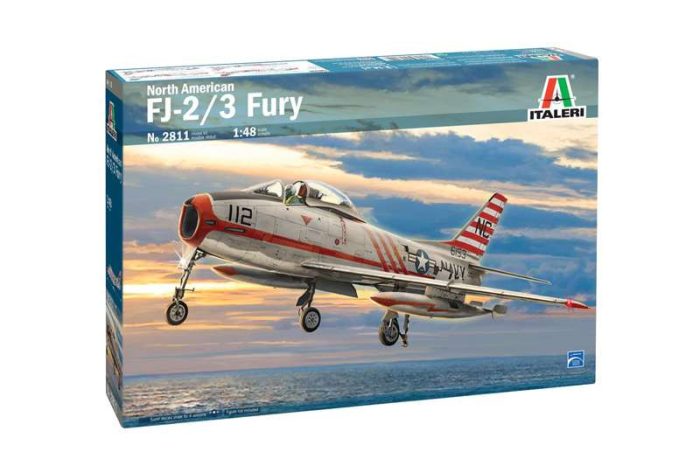 Italeri Italeri North American FJ-2/3 Fury 1:48 makett repülő (2811S)