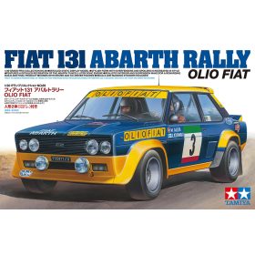   Tamiya Tamiya Fiat 131 Abarth Rally Olio  1:20 makett autó (300020069)