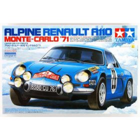   Tamiya Tamiya Alpine Renault A110 Monte Carlo 71  1:24 makett autó (300024278)