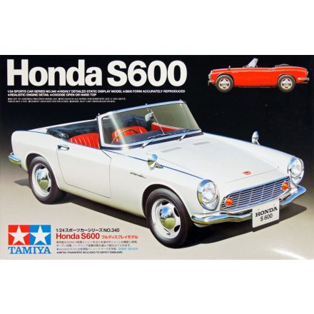 Tamiya Honda S600  1:24 makett autó (300024340)