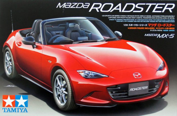 Tamiya Tamiya Mazda Roadster MX-5  1:24 makett autó (300024342)
