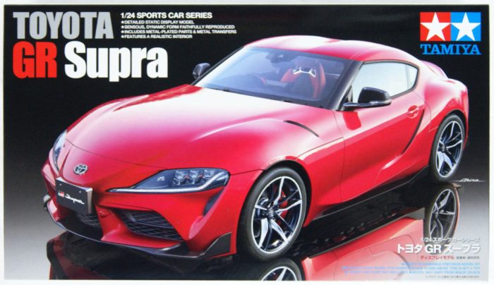 Tamiya Tamiya Toyota GR Supra  1:24 makett autó (300024351)