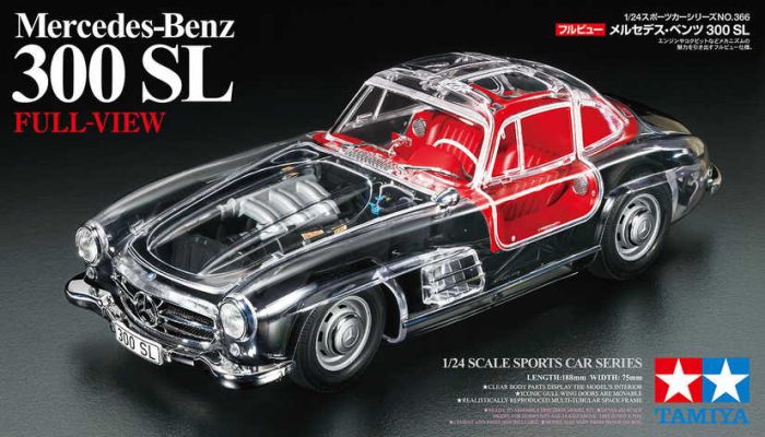 Tamiya Tamiya - 1:24 Mercedes-Benz 300 SL Full-View (300024366 T)