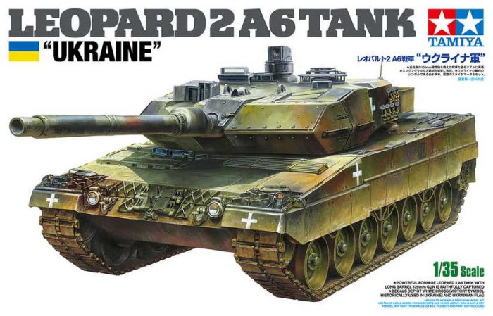 Tamiya Tamiya - 1:35 Leopard 2 A6 Tank Ukraine (300025207 T)