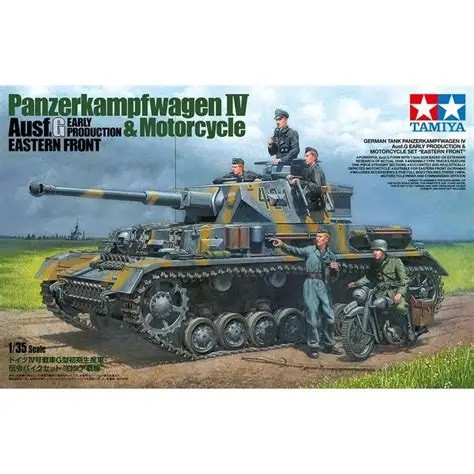 Tamiya Tamiya - 1:35 Dt. PzKpfw.IV Ausf.G m. Krad Ost F. (300025209 T)