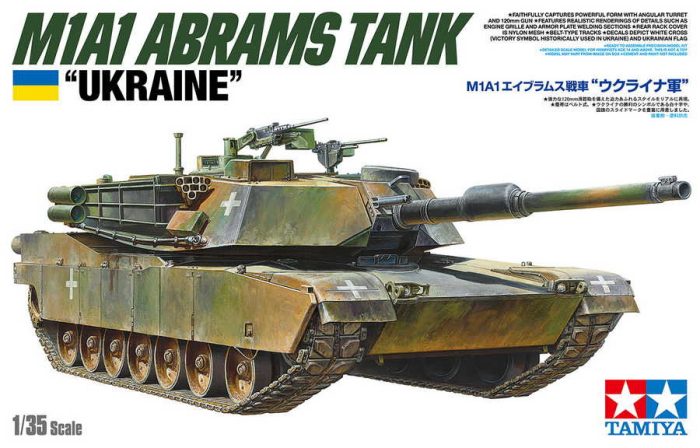 Tamiya Tamiya - 1:35 M1A1 Abrams Tank Ukraine (300025216 T)