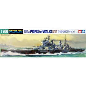   Tamiya Tamiya British BattleShip Prince of Wales Battle of Malaya  1:700 makett hajó (300031615)