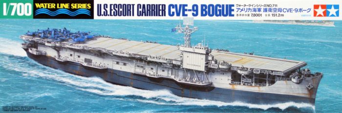 Tamiya Tamiya US Escort Carrier CVE-9 Bouge  1:700 makett hajó (300031711)