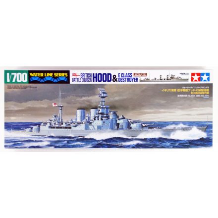 Tamiya British Battle Cruiser HOOD  1:700 makett hajó (300031806)