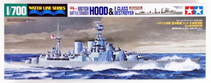 Tamiya Tamiya British Battle Cruiser HOOD  1:700 makett hajó (300031806)