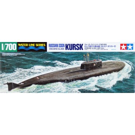 Tamiya Russian SSGN Kursk Oscar II Class  1:700 makett tengeralattjáró (300031906)