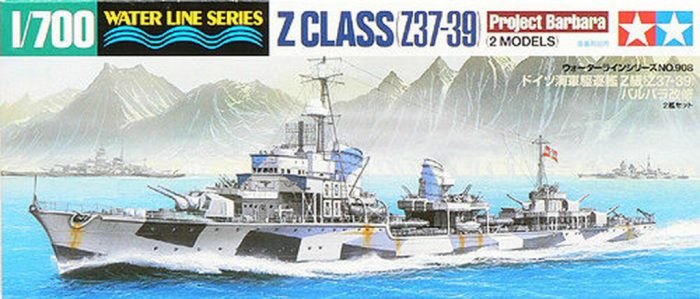 Tamiya Tamiya British Navy Destroyer E CLASS  1:700 makett hajó (300031909)