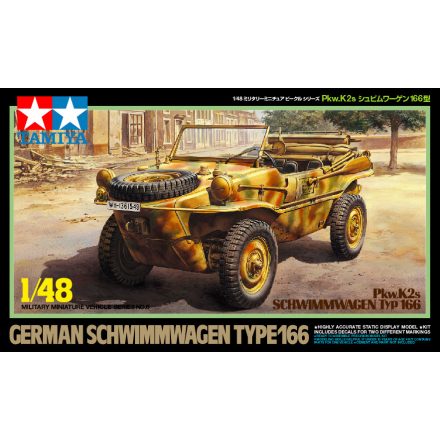 Tamiya Schwimmwagen Type 166  1:48 makett harcjármű (300032506)