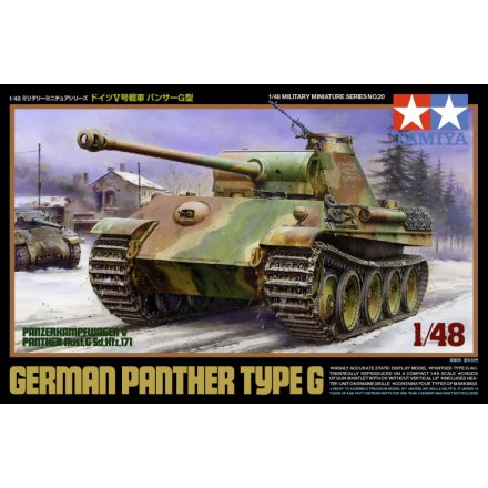 Tamiya Panther Type G 1:48 makett harcjármű (300032520)