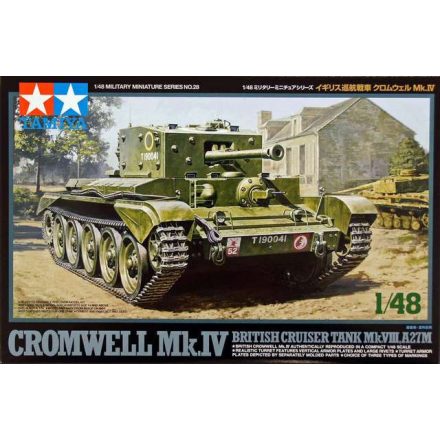 Tamiya British Cruiser Tank Cromwell Mk.IV  1:48 makett harcjármű (300032528)