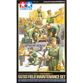   Tamiya Tamiya WWII German Tank Crew Field Maintenance Set  makett figura 1:48 (300032547)