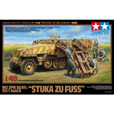 Tamiya Mtl.SPW.Sd.kfz 25 1:48 makett harcjármű (300032566)