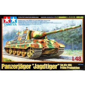   Tamiya Tamiya Heavy Tank Destroyer Jagdtige Early Prod.  1:48 makett harcjármű (300032569)
