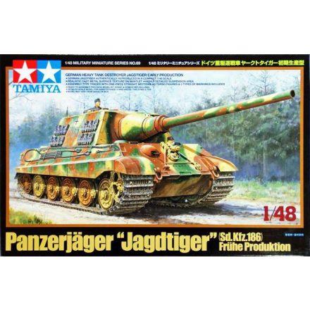 Tamiya Heavy Tank Destroyer Jagdtige Early Prod.  1:48 makett harcjármű (300032569)
