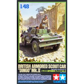   Tamiya Tamiya British Armored Scout Car DINGO Mk.II  1:48 makett harcjármű (300032581)