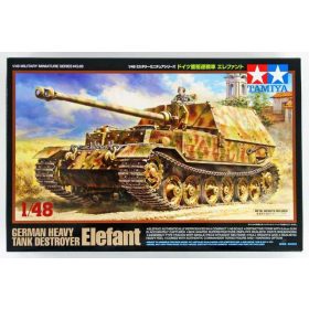   Tamiya Tamiya German Heavy Tank Destroyer Elefant  1:48 makett harcjármű (300032589)
