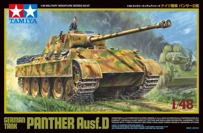 Tamiya Tamiya Panther Ausf. D  1:48 makett harcjármű (300032597)