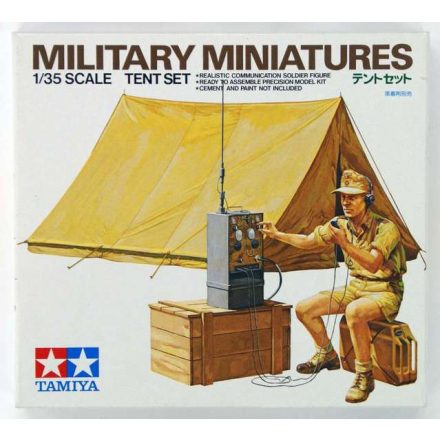 Tamiya Tent Set  makett figura 1:35 (300035074)