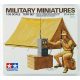 Tamiya Tamiya Tent Set  makett figura 1:35 (300035074)