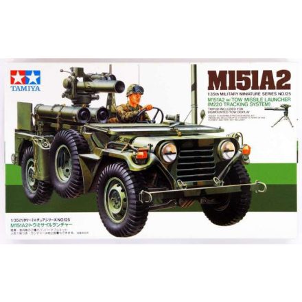 Tamiya US M151A2 with Tow Launcher Kit  1:35 makett harcjármű (300035125)