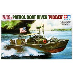   Tamiya Tamiya US Navy PBR31 MkII Patrol Boat River Pibber  1:35 makett hajó (300035150)