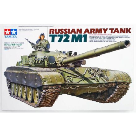 Tamiya Russian Army Tank T72 M1  1:35 makett harcjármű (300035160)