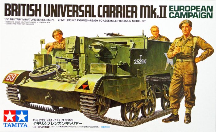 Tamiya Tamiya British Universal Carrier Mk.II European Campaign  1:35 makett harcjármű (300035175)
