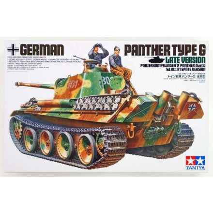 Tamiya German Panther Type G Late Version  1:35 makett harcjármű (300035176)